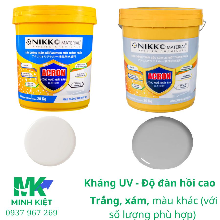 Chống thấm gốc Acrylic Nikko Acron