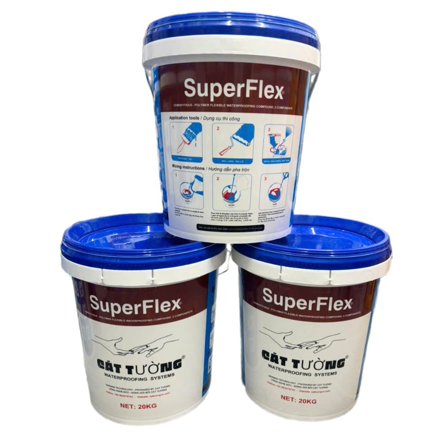 Chống thấm nhà vệ sinh SuperFlex Chống thấm nhà vệ sinh SuperFlex
