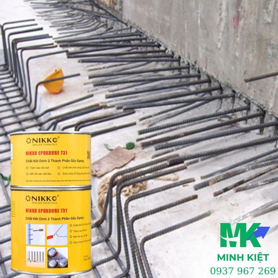 Keo cấy thép epoxy Nikko Epoxdure 731