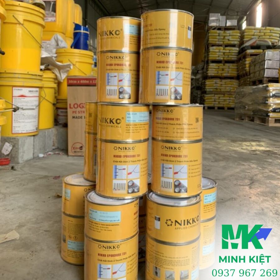 Keo epoxy 2 thành phần Nikko Epoxdure 731