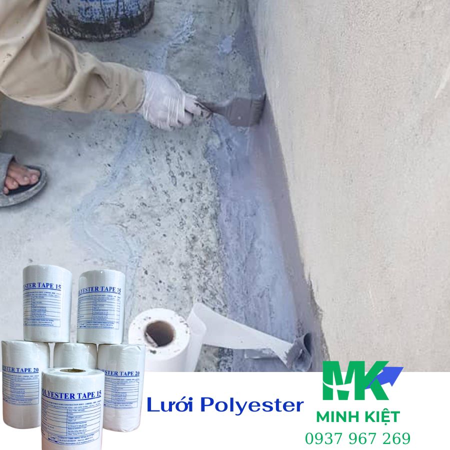 Lưới polyester chống thấm tốt