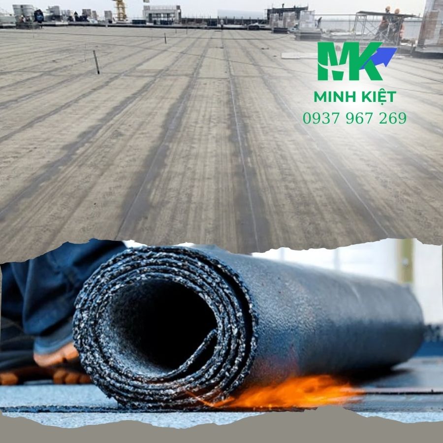 Màng chống thấm khò nóng Bitumode mặt cát