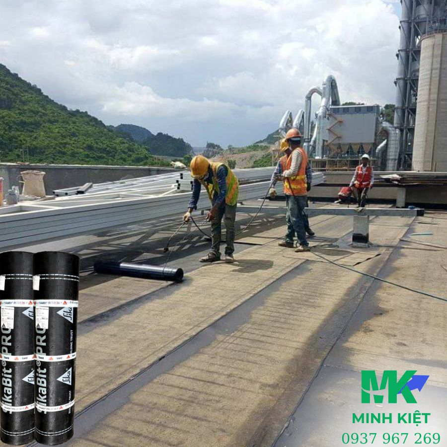 Màng chống thấm khò nóng SikaBit PRO P-40-0 Sand mặt cát