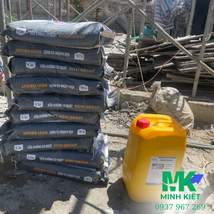 Vữa chống thấm không co ngót KOVI GROUT Max 600
