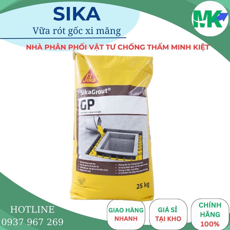 Vữa rót gốc xi măng Sika Grout G