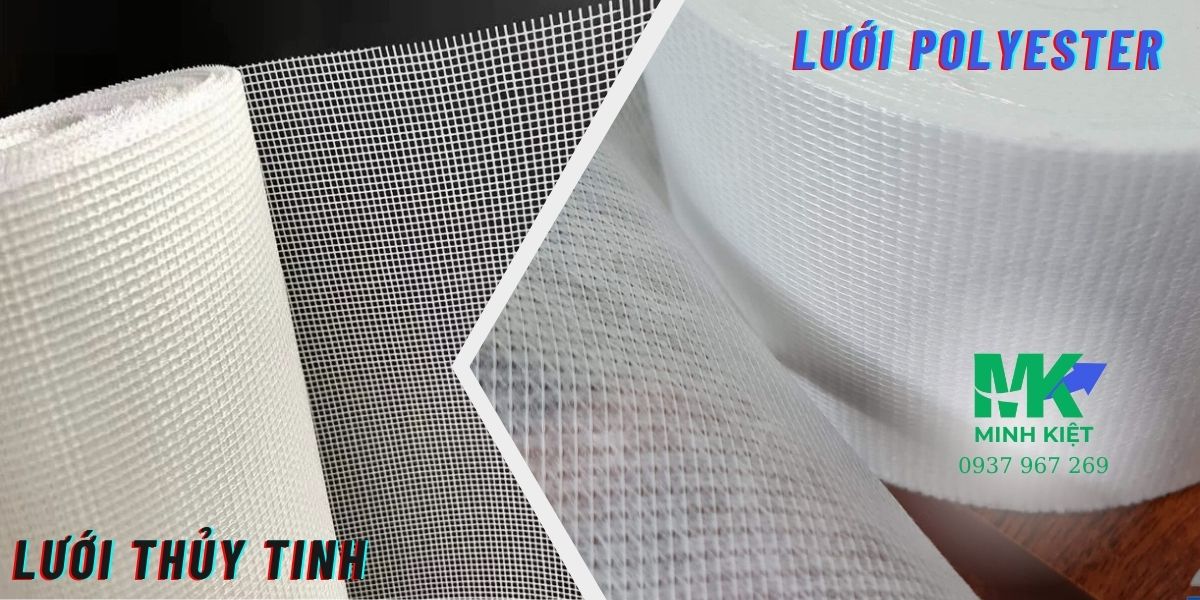 Phân Biệt Lưới Polyester Và Lưới Thủy Tinh