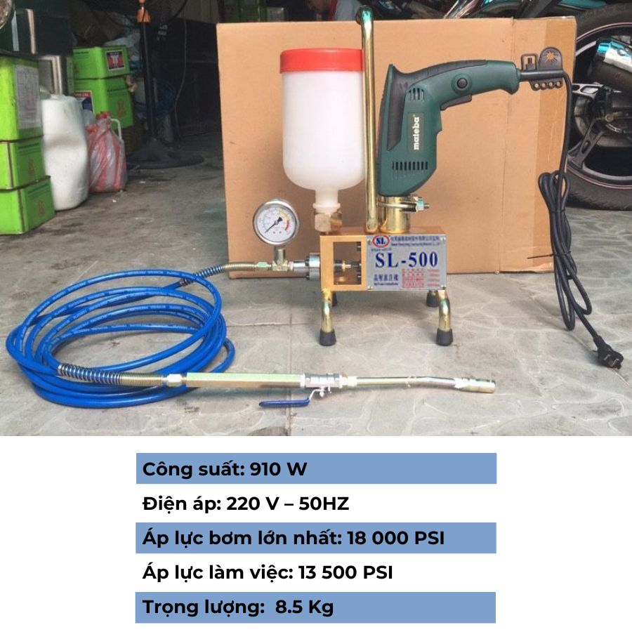 Máy bơm keo chống thấm SL 500